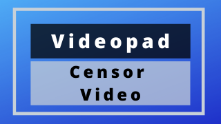 Censor Video – Videopad Tutorial #16