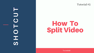 How To Split Video In Shotcut | Shotcut Video Editor Tutorial #3